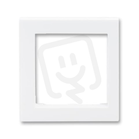 LEVIT Kryt rámečku s otvorem 55x55 krajní bílá ABB 3901H-A00255 03
