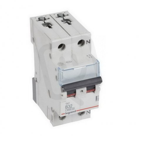 TX3 JISTIČ, 1+N PÓLOVÝ, CHAR. B, 32A 6000A LEGRAND 403375