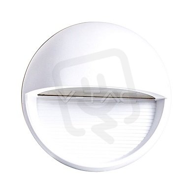 3W LED Step Light White Body Round Natural White, VT-1182 V-TAC SKU1409