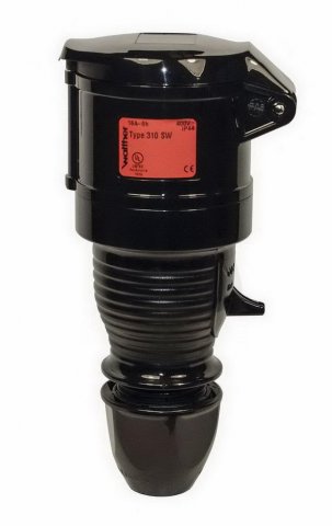 Pohyblivá zásuvka - spojka 16A 5P 400V 6