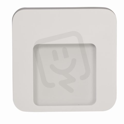 Světlo LED MOZA s RF přijímačem pod omítku 230Vstř IP20 BÍLÁ NEUTRÁLNÍ BÍLÁ