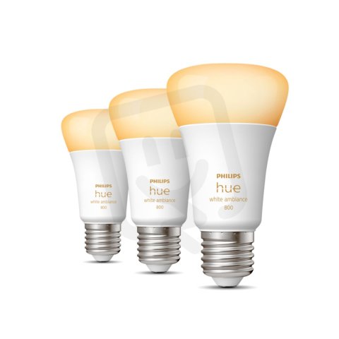 Philips Hue White Ambiance LED žárovka 6W 800lm (60W) E27 (3ks)