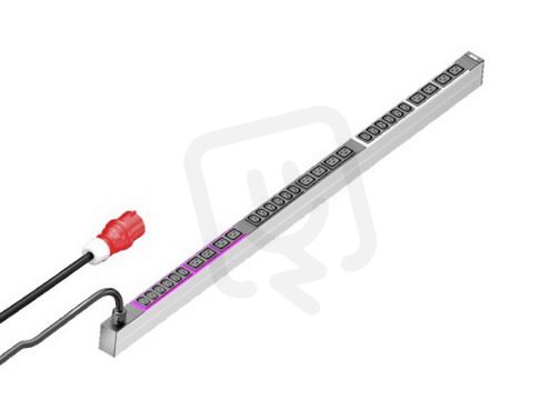 Rittal 7979138 PDU Basic 3F 16A CEE 18xC13+12xC19 L1295mm rack min. 1800/1800mm