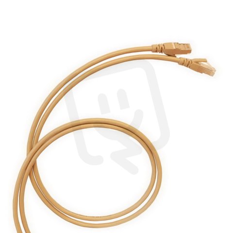 LINKEO C PATCH KABEL CAT.5E FTP STÍNĚNÝ HNĚDÝ DÉLKA 5MODULOVÝ LEGRAND 632863