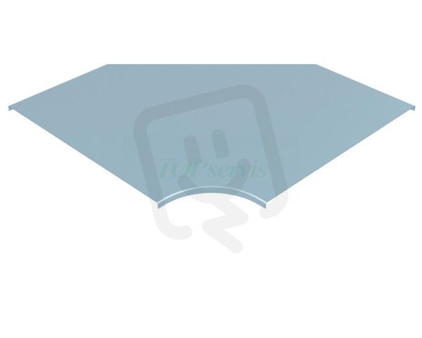 TOP SERVIS 1101009 VK 400 90° víko kolena 400 PL pozink plech (DX51D)