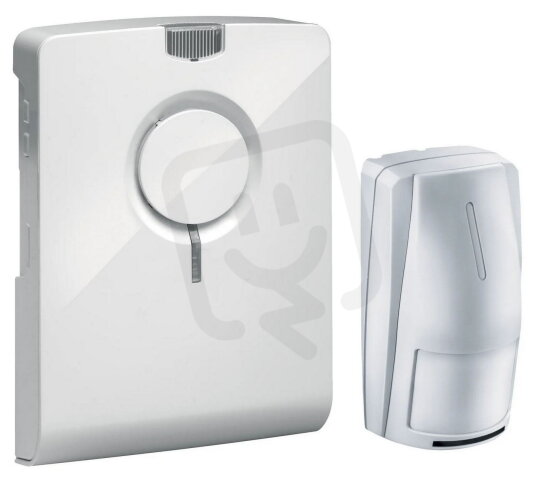 Komfortní bezdrátový gong ECHO M BM s pohybovým čidlem BM 03.1 (set, 450m), bílý