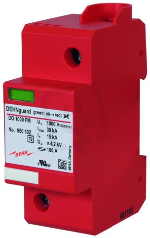 Svodič přepětí DEHNguard 1-pólový, Uc 1000V AC 950102