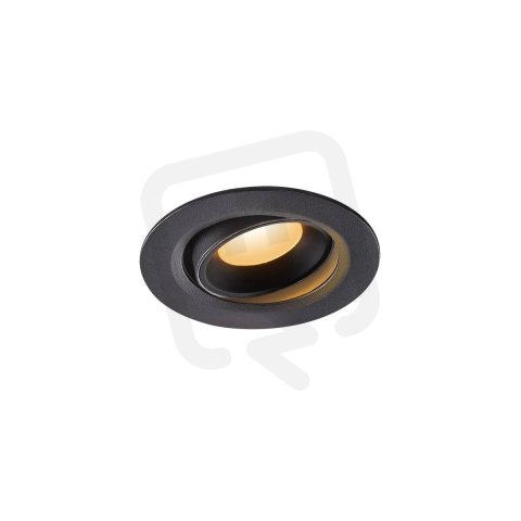 NUMINOS MOVE XS, zápustné stropní svítidlo černé 2700 K 55° SLV 1005559