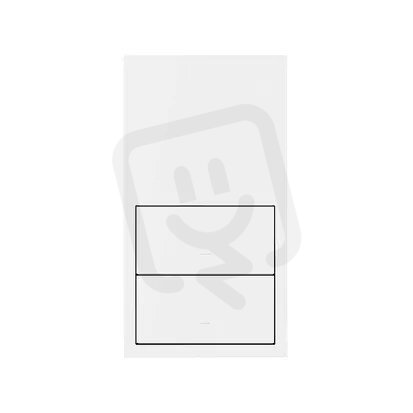 Panel 2- násobný: 2 kryty :3067 bílý mat KONTAKT SIMON 10020213-230
