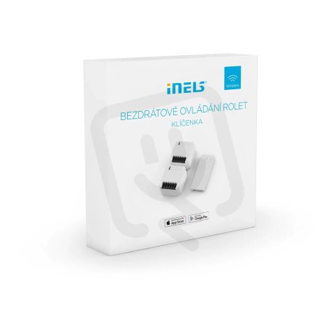2x RFJA 32B SL + RF KEY-40/W Bezdrátové ovládání rolet klíčenka/WSCK-44-W