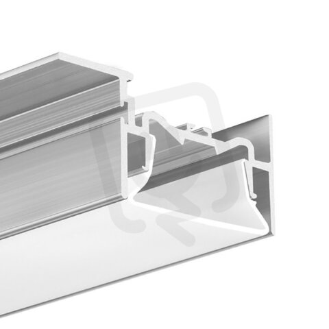 LED hliníkový profil KLUŚ FOLED-50-SUF neanodizovaný 2m /C3631_2m/ A03631N_2