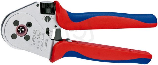 Čtyřtrnové lisovací kleště pro soustružené kontakty 250 mm KNIPEX 97 52 65 A