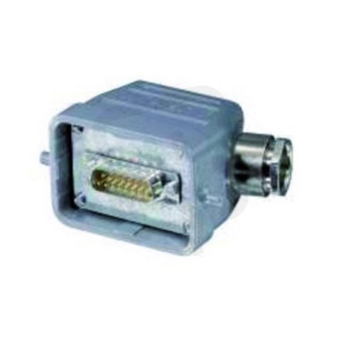 Horní konektorový kryt s 15pólovým D-Sub konektorem, vidlice M20 Z7.415.1035.0