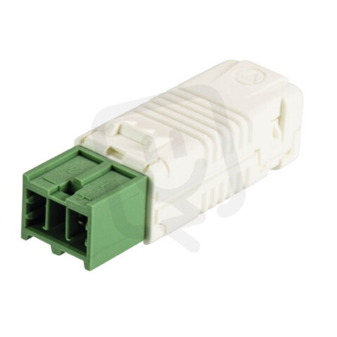 konektor na kabel BST14i2, zelený/bílý WIELAND 93.422.0553.0