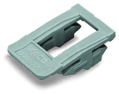 Blokovací západka, pro zásuvky a zástrčky, pro ovládání pomocí nástroje, šedá