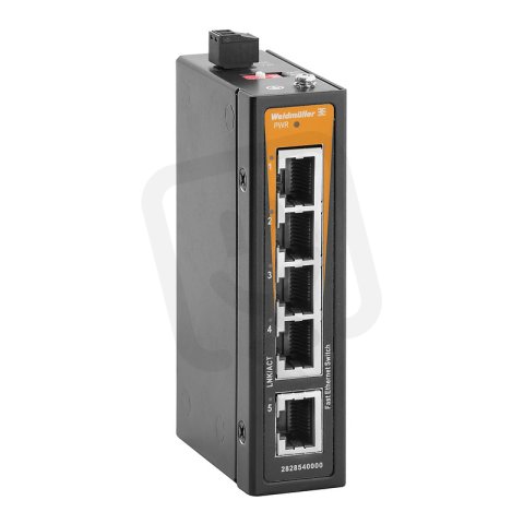 Síťový přepínač Fast Ethernet IE-SW-ELB-05-5TX WEIDMÜLLER 2828540000