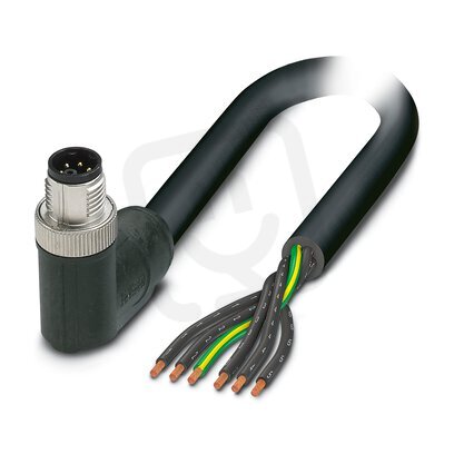 SAC-6P-M12MRM/ 5,0-PUR PE Napájecí kabel 1414941