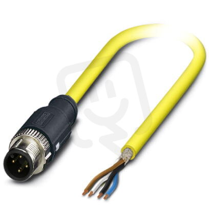 SAC-4P-M12MS/ 5,0-542 SH BK Kabel senzoru/aktoru 1406178