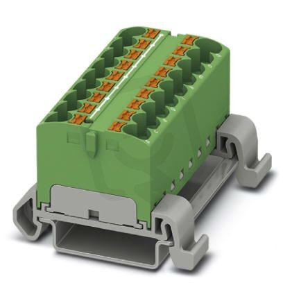 PTFIX 18X4-NS35A GN Blok rozvodek 3273710