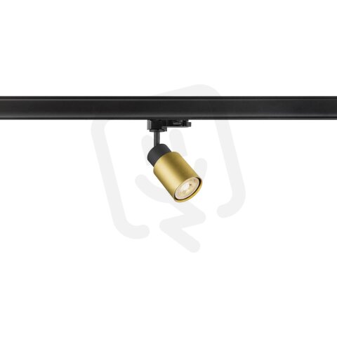 PURI 2.0 Tube, 3~ spot, GU10, 1x max. 6W, černá / zlatá SLV 1008267