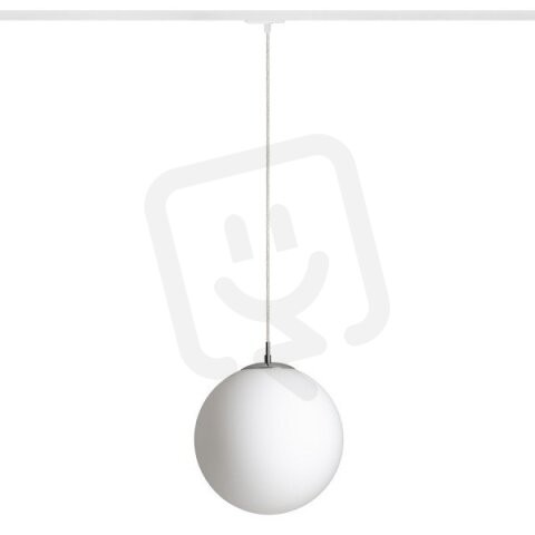 LUNA 30 pro jednookr. lištu opálové sklo/chrom 230V E27 15W RENDL R13966