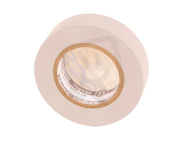 PVC izolační páska 4PRO NA8215 šedá, samozhášivá 15mmx10mx0,15mm ETELEC 1099116