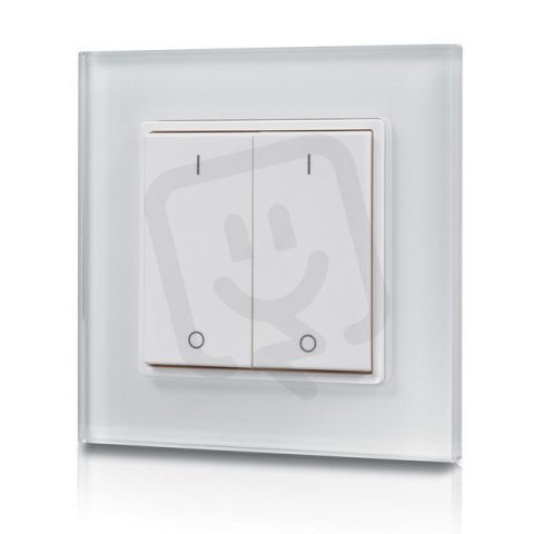 RF nástěnný ovladač - řízení jasu, 2 zóny MCLED ML-910.602.22.0