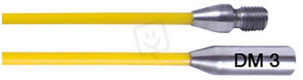 Protahovací pero ze skelného vlákna d3mm, 2x0,5m, závit RTG6 RUNPOTEC 20457