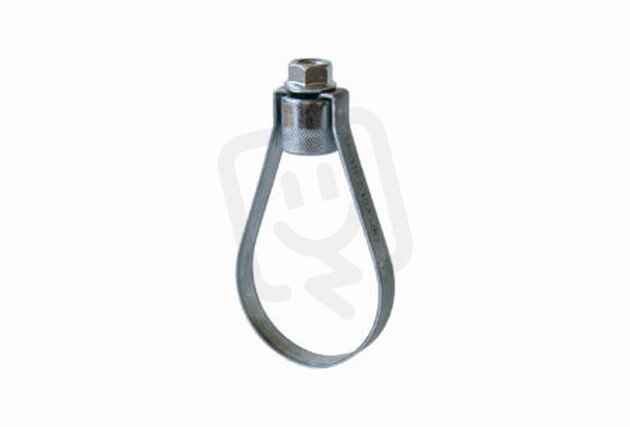 Objímka SPRINKLER DN80, 3'', 88,9mm (2x M10) s regulační maticí, EURTYP, pozink
