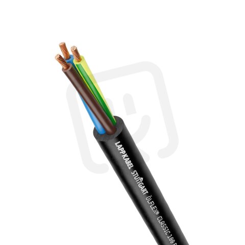 Připojovací a ovládací kabel ÖLFLEX CLASSIC 100 BK 0,6/1 kV 3G2,5 LAPP 1120469