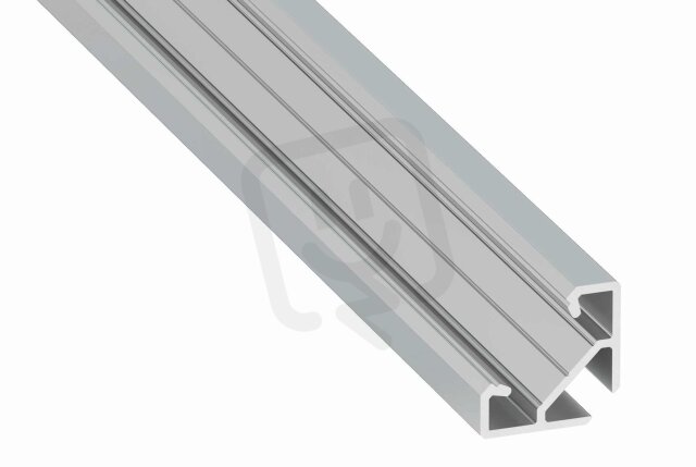 Rohový hliníkový profil AL-PROFIL AJAR RAW NONANODIZED 1M GREENLUX GXLP1116