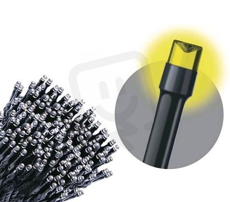 200 LED vánoční síť, 3,5x1m, teplá bílá, časovač
