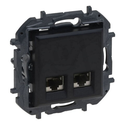 NILS-2XRJ45 C6 STP ČERNÁ LEGRAND 863566B