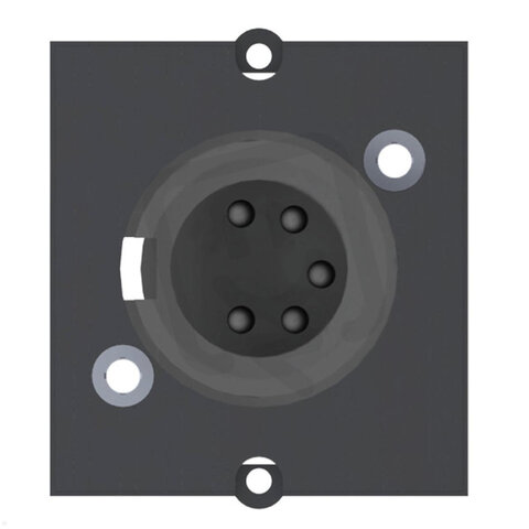 Bachman 917.101 frame XLR 5-pole jack