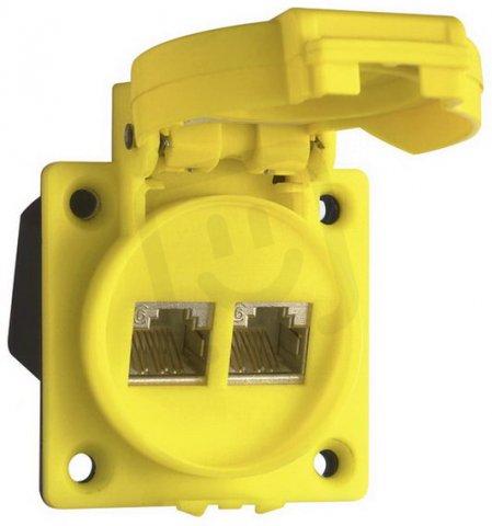 ABL Sursum RJ45K13 ETHERNET zásuvka vestavná 1xRJ45 IP55 zař. konektor