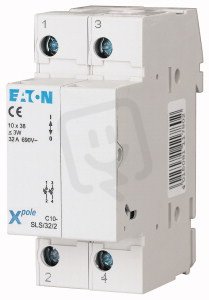 Eaton 112227 Pojistkový odpínač pro Z-C10, 2p, signalizace C10-SLS/32/2-L