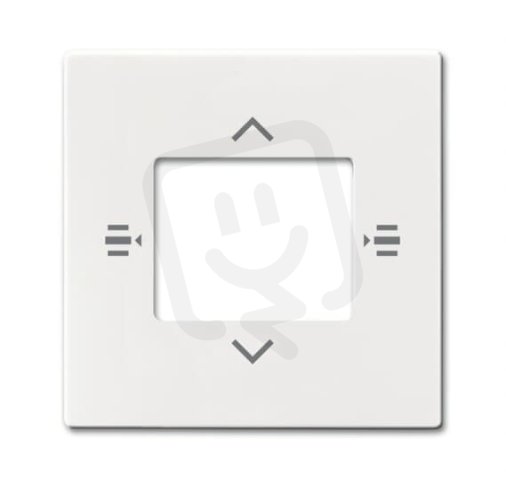 ABB KNX Kryt pro prvek ovládací 6násobný studio bílá 6108/61-84-500