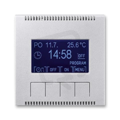 Hodiny spínací programovatelné 3292M-A20301 08 titanová Neo ABB