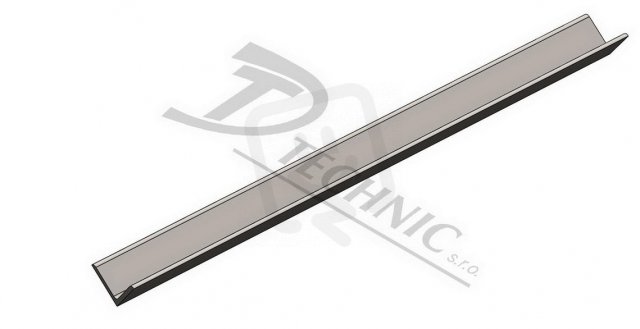 OU 17 Cu Ochranný úhelník - 1700 mm DT TECHNIC 300220