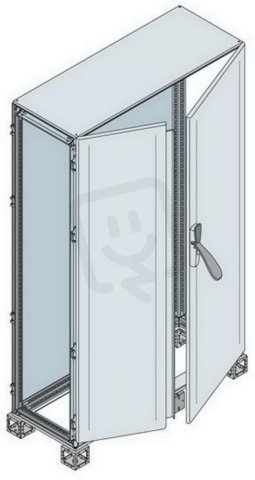 Skříň IS2 s plnými dvoukřídlými dveřmi 1