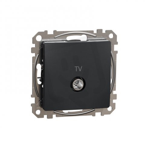 Sedna D/E TV SAT zásuvka koncová 4dB, Antracit SCHNEIDER SDD114471S