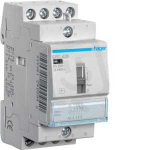 Stykač 25A, 4R, 230V AC /ES430A/ HAGER ERC426