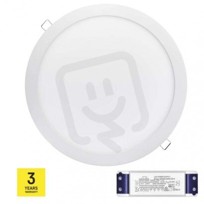 Set: LED PANEL VES.KR 24W IP20 WW B+tria