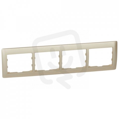 GALEA RÁMEČEK 4-NÁSOBNÝ HORIZONTÁLNÍ TITAN LEGRAND 771404