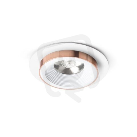 SHARM R I zápustná bílá měď 230V LED 10W 24° 3000K RENDL R13235
