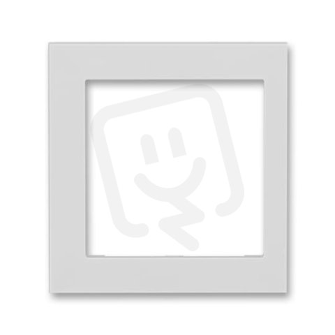 LEVIT Kryt rámečku s otvorem 55x55 krajní šedá ABB 3901H-A00255 16