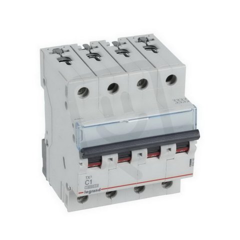 TX3 JISTIČ, 4 PÓLOVÝ, CHAR. C, 1A 10000A LEGRAND 404248