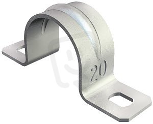 OBO 605 7 G Upevňovací příchytka oboustranná 7mm Ocel galv. zinek