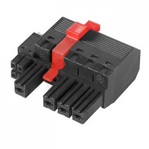 Hybridní konektor BVF 7.62HP/04/180MF4 BCF/04R SN BK BX WEIDMÜLLER 1081150000