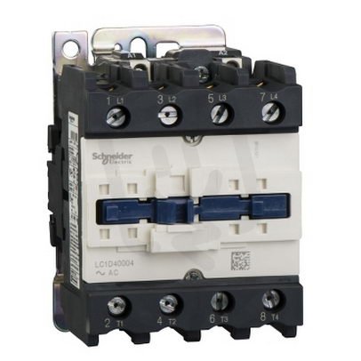 CONTACTOR 40A 4P 220V 50/60HZ SCHNEIDER LC1D40004M7